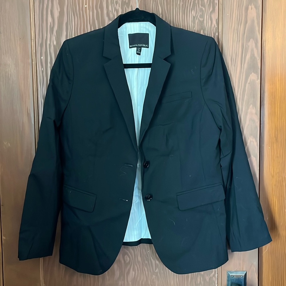 Banana Republic black blazer